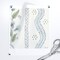 Pastel Preppy Light Blue Green Grandmillennial Botanical Floral Spring Summer Custom Printed Fabric by Spoonflower Various Fabrics by the Yard or Fat Quarter